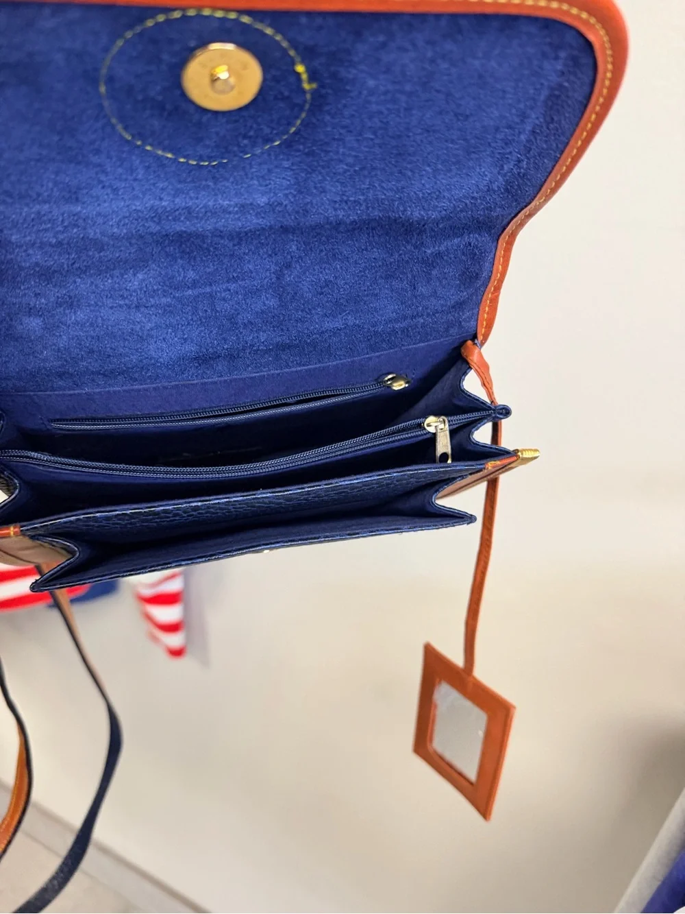 Dooney & Bourke Vintage Blue Crossbody Bag